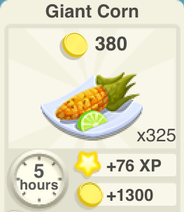 Giant Corn Recipe